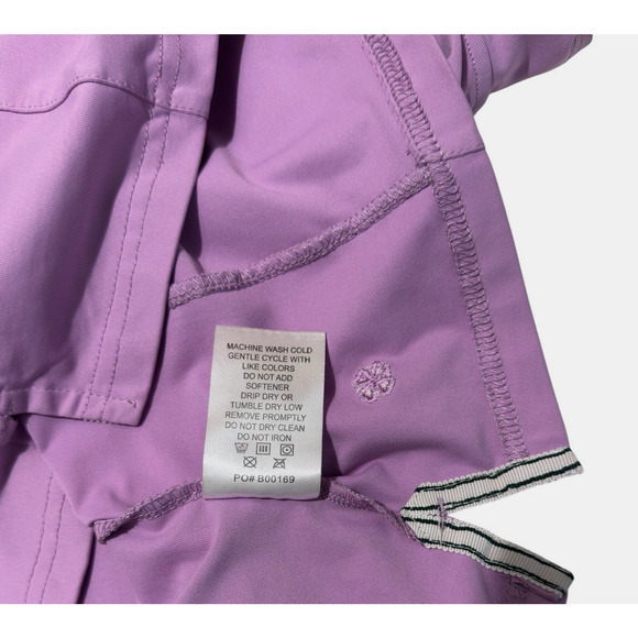Clover By Bobby Jones Performance Womens Golf Polo Shirt Size S Lavender - Picture 10 of 10